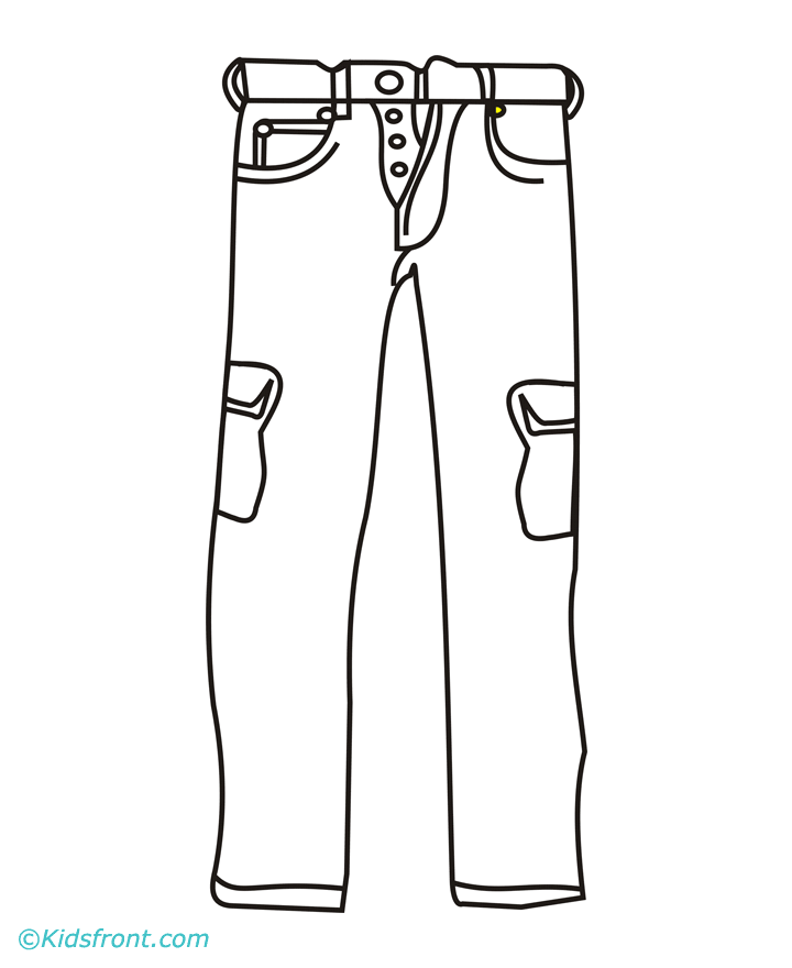 jeans clipart black and white - photo #27