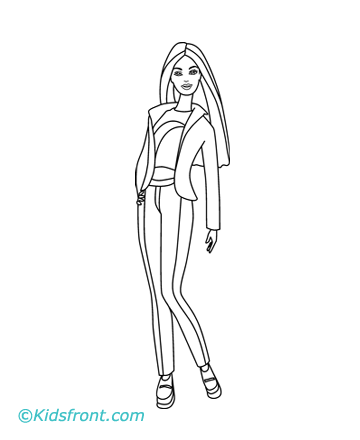 Barbie Coloring Pages Free on Coloring Sheets   Barbie Coloring Pages Free Barbie Coloring Pages