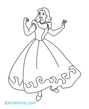 Grinch Coloring on Barbie Dancing Coloring Pages