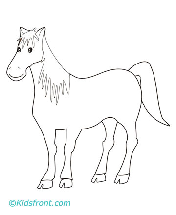 draw horse. It Is A Horse.