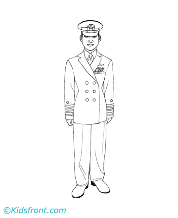 Pilot Coloring Pages Printable