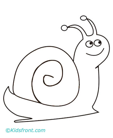 Preschool Coloring Sheets on Snails Coloring Pages   First School Preschool Activities And Crafts