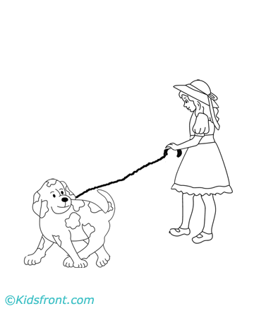 Printable Coloring Sheets on Walk Coloring Pages For Kids To Print Walk Coloring Pages